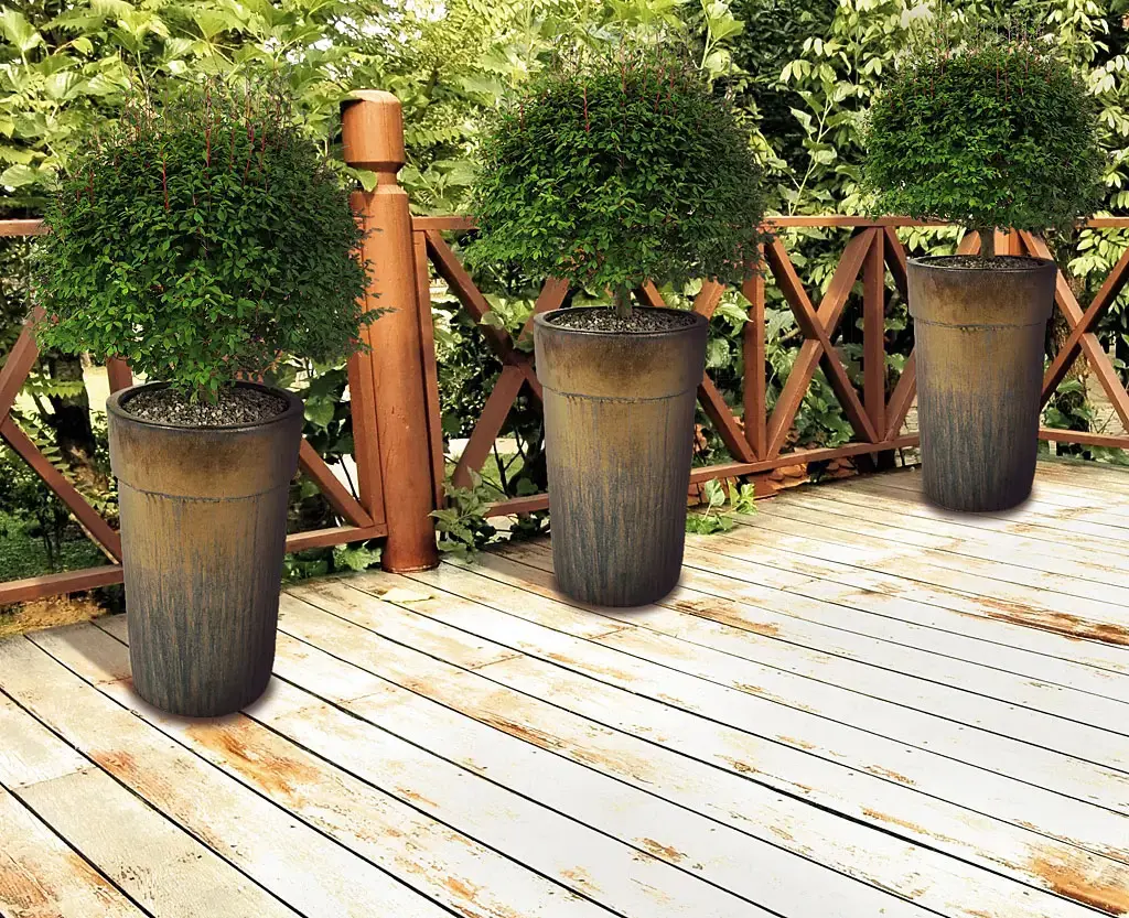 Keramische plantenpotten