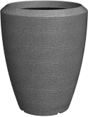 Capi Arc Granite Vaas Elegant Antraciet