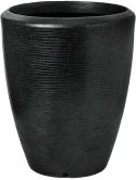 Capi Arc Granite Vaas Elegant Zwart