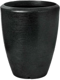 Capi Arc Granite Vaas Elegant Zwart