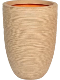 Capi Roots Rib Vaas Elegant Laag Terra