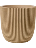 Capi Roots Groove Pot Bol Beige