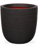 Capi Roots Rib Pot Bol Zwart