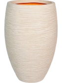 Capi Roots Rib Vaas Elegant Deluxe Kiezel