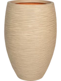 Capi Roots Rib Vaas Elegant Deluxe Terra