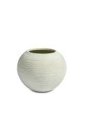 Curved Round Bowl White Round Bowl White