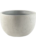 Grigio New Egg Pot Low Antique White