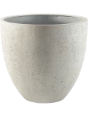 Grigio Egg Pot Antique White