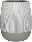 Ridged Perry L, White Stripe