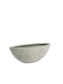 Graphic Oval White