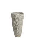 Graphic Vase White