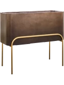 Baq Gradient Rectangle Elevated High Matt Coffee