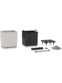 Lechuza Cube Cottage 50 All Inclusive Set Lichtgrijs