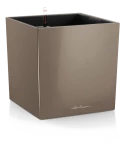 Lechuza Premium Cube 40 All Inclusive Set Taupe Hoogglans