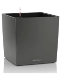 Lechuza Premium Cube 50 All Inclusive Set Antraciet Metallic