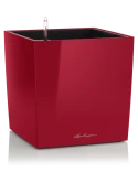 Lechuza Premium Cube 50 All Inclusive Set Scharlakenrood Hoogglans