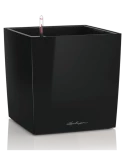 Lechuza Premium Cube 50 All Inclusive Set Zwart Hoogglans