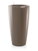 Lechuza Premium Rondo 32 All Inclusive Set Taupe Hoogglans