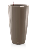 Lechuza Premium Rondo 40 All Inclusive Set Taupe Hoogglans