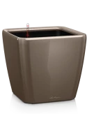 Lechuza Premium Quadro LS 43 All Inclusive Set Taupe Hoogglans