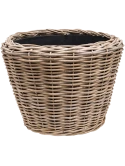 Drypot Rattan Round Grey Outdoor Round Grey Outdoor
