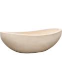 Baq Polystone Plain Boat Natural