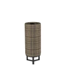 Pouf Vase Combi Brown