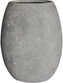 Baq Polystone Coated Plain Balloon Raw Grey (met inzetbak)