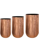 Christina Vase Copper (set van 3) Vase Copper (set van 3)