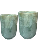 Linne Vase Holly Green (set van 2) Vase Holly Green (set van 2)