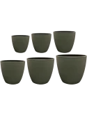 Alisa Pot Matt Green (set van 6)