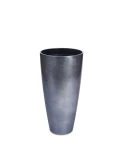 Vita Vase Medium Silver