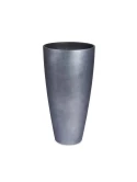 Vita Vase Mat Medium Silver
