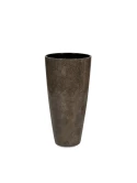Vita Vase Small Eggshell Brown