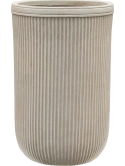 Baq Vertical Rib Cylinder Beige