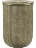 Baq Vertical Rib Cylinder Green