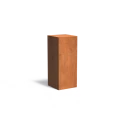 Cortenstaal sokkel