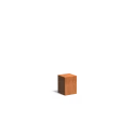 Cortenstaal sokkel
