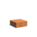 Cortenstaal sokkel