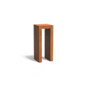 Cortenstaal U-sokkel
