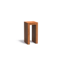 Cortenstaal U-sokkel