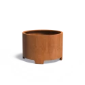 Cortenstaal Circum met poten CorTen 3mm
